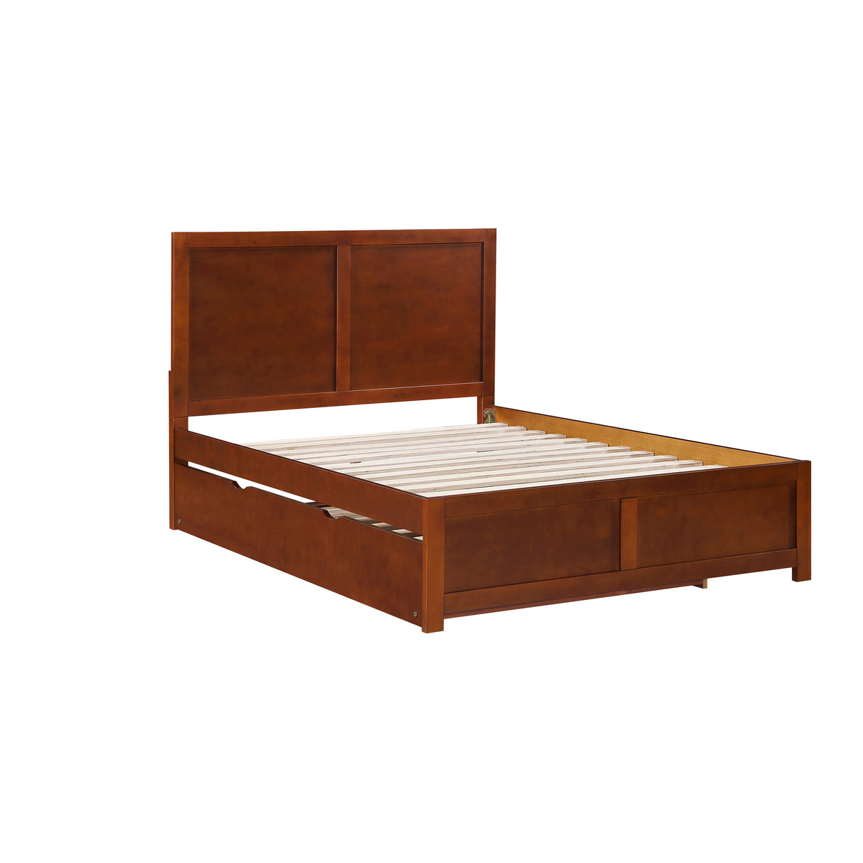 Rowe Dark Cherry Full Platform Bed from Homelegance - Luna Furniture