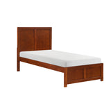 Rowe Dark Cherry Twin Platform Bed from Homelegance - Luna Furniture