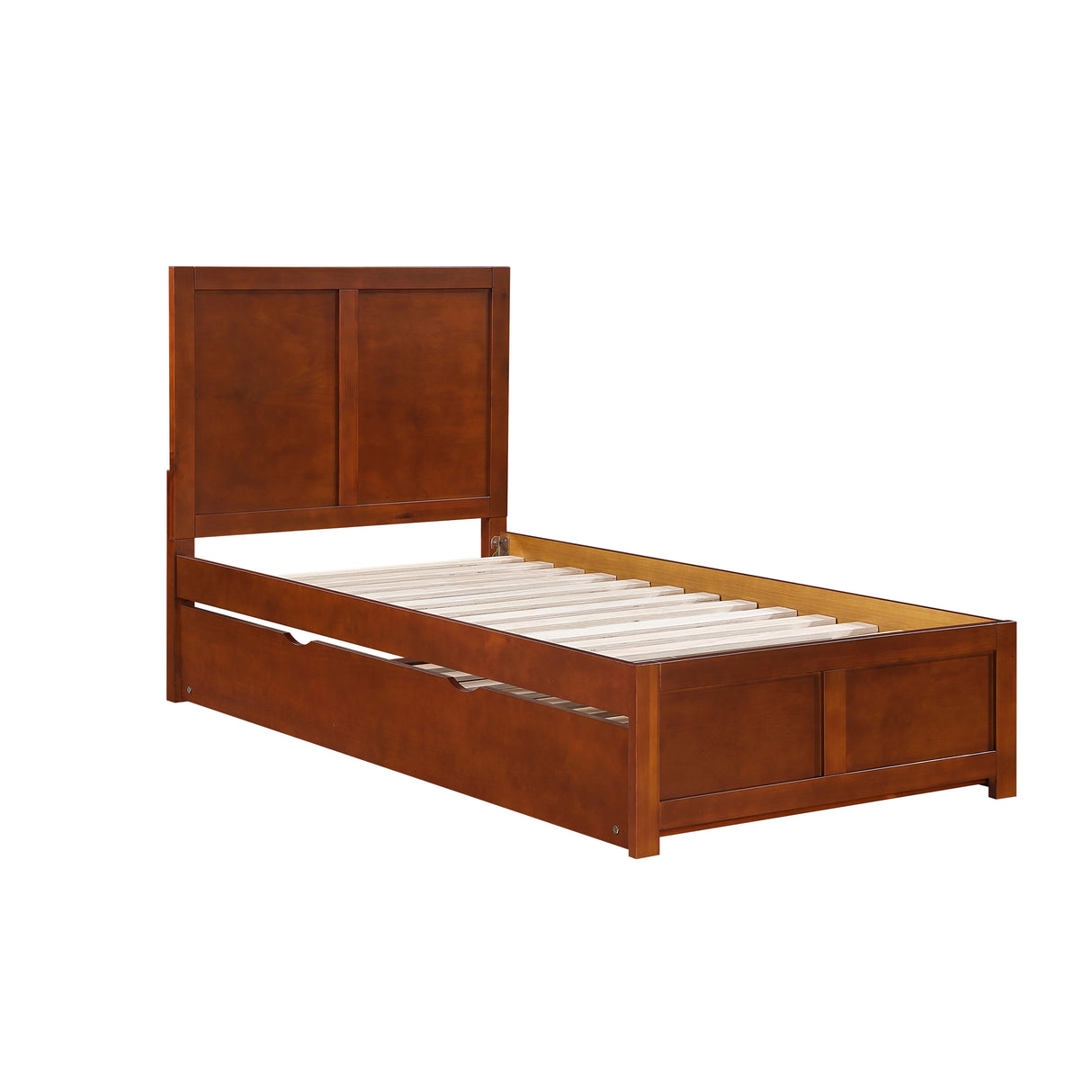 Rowe Dark Cherry Twin Platform Bed from Homelegance - Luna Furniture