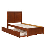 Rowe Dark Cherry Twin Platform Bed from Homelegance - Luna Furniture