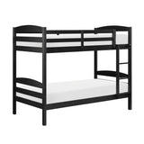 Lani Black Twin/Twin Bunk Bed from Homelegance - Luna Furniture