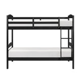 Lani Black Twin/Twin Bunk Bed from Homelegance - Luna Furniture