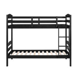 Lani Black Twin/Twin Bunk Bed from Homelegance - Luna Furniture