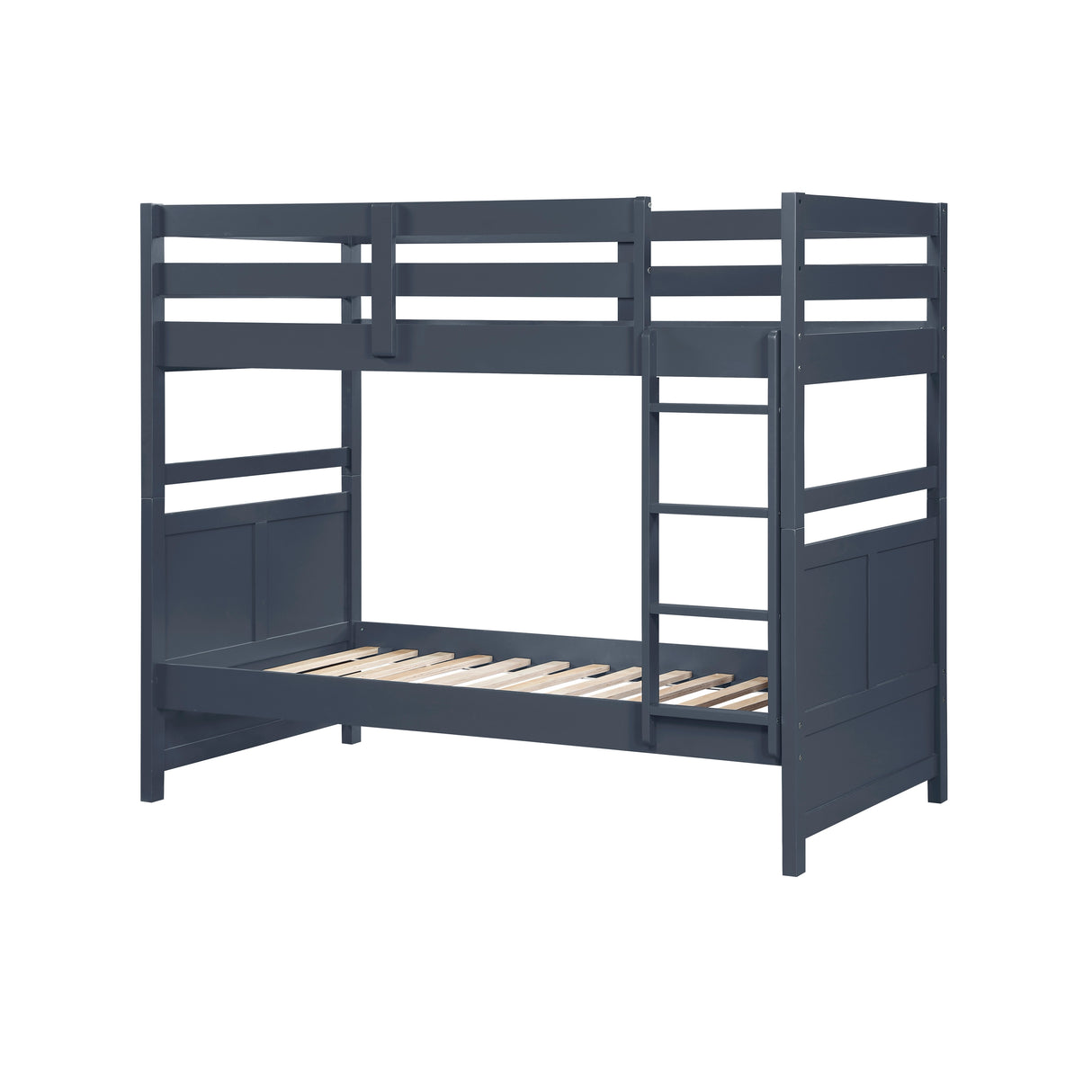 Sloane Navy Blue Twin/Twin Bunk Bed from Homelegance - Luna Furniture
