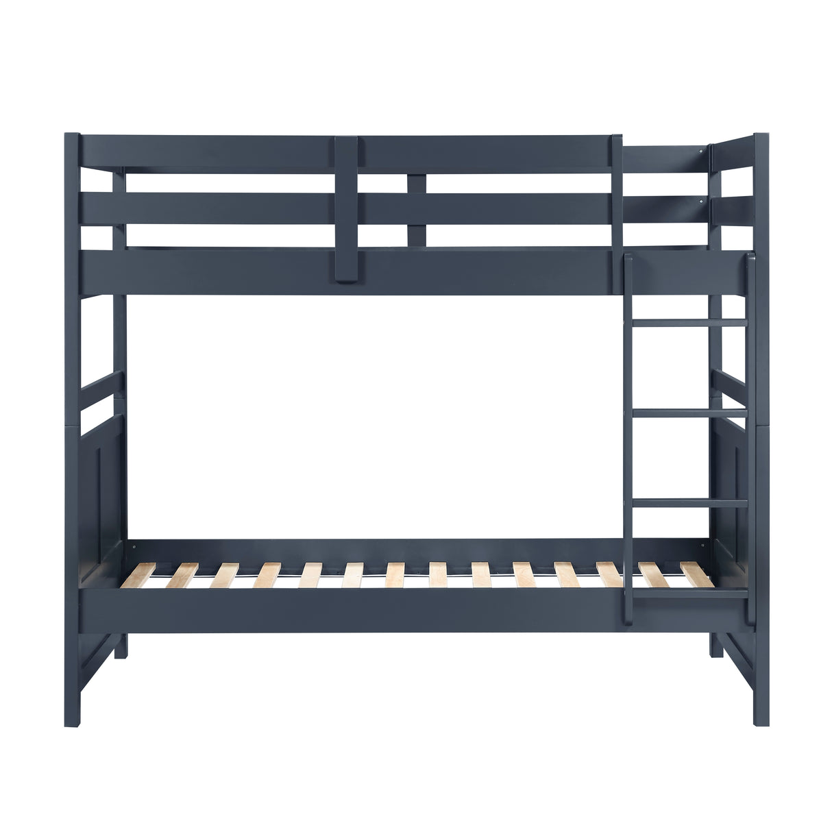 Sloane Navy Blue Twin/Twin Bunk Bed from Homelegance - Luna Furniture