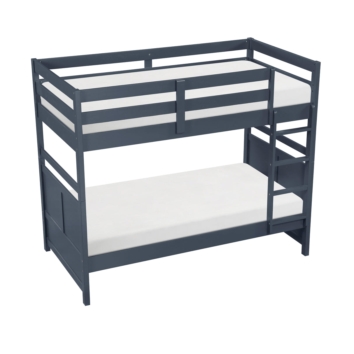 Sloane Navy Blue Twin/Twin Bunk Bed from Homelegance - Luna Furniture