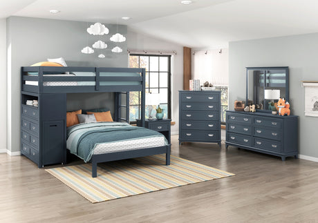 Sloane Navy Blue Mirror from Homelegance - Luna Furniture