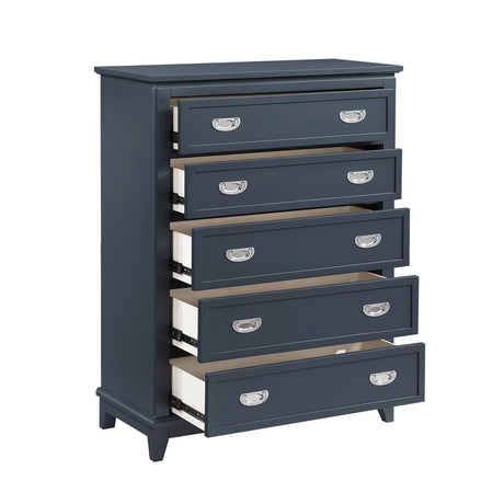 Sloane Navy Blue Chest from Homelegance - Luna Furniture
