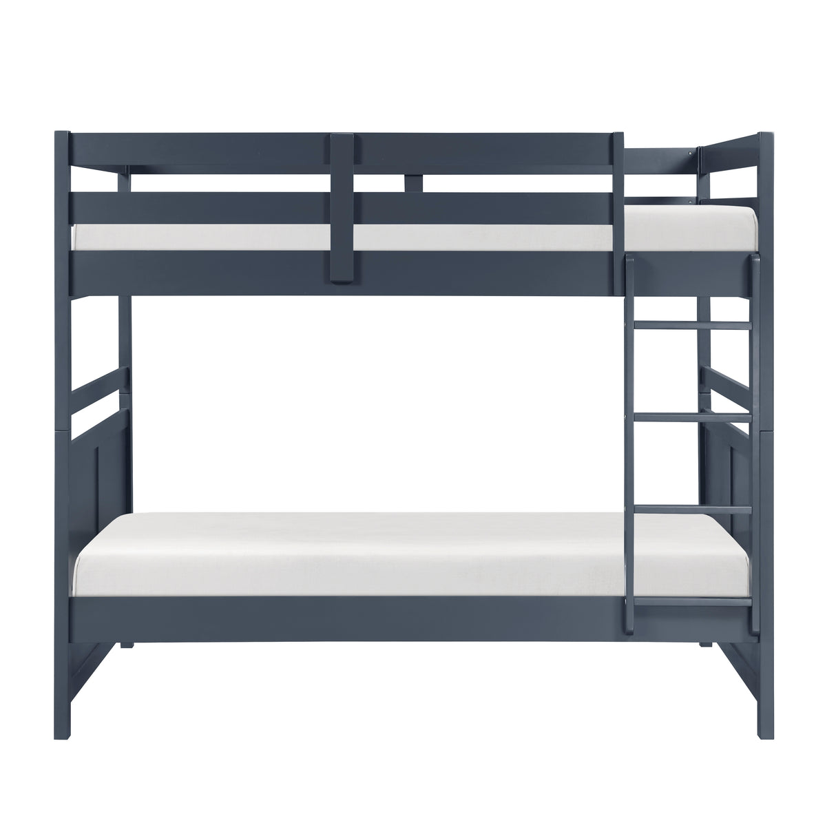 Sloane Navy Blue Full/Full Bunk Bed from Homelegance - Luna Furniture