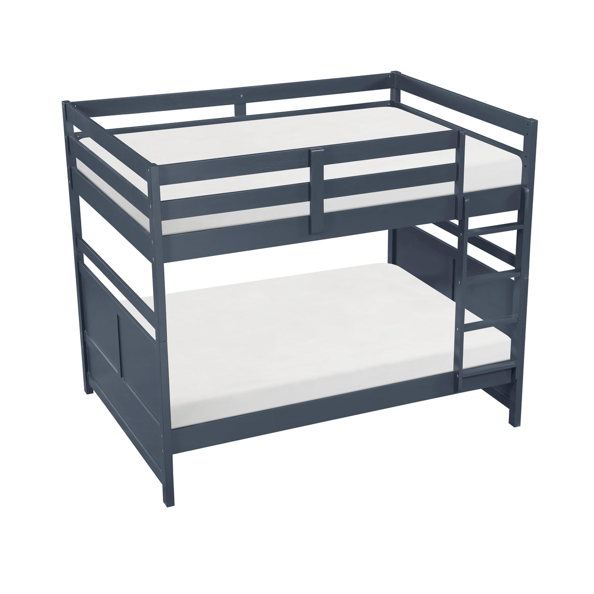 Sloane Navy Blue Full/Full Bunk Bed from Homelegance - Luna Furniture