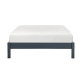 Sloane Navy Blue Twin/Full Loft Bunk Bed with Chest and Hidden Desk from Homelegance - Luna Furniture