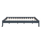 Sloane Navy Blue Twin/Full Loft Bunk Bed with Chest and Hidden Desk from Homelegance - Luna Furniture