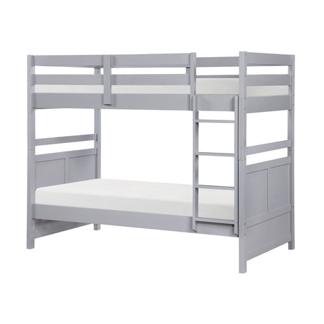 Sloane Gray Twin/Twin Bunk Bed from Homelegance - Luna Furniture