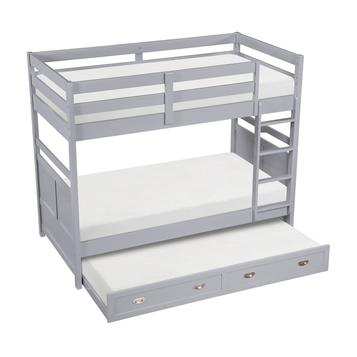 Sloane Gray Twin/Twin Bunk Bed from Homelegance - Luna Furniture