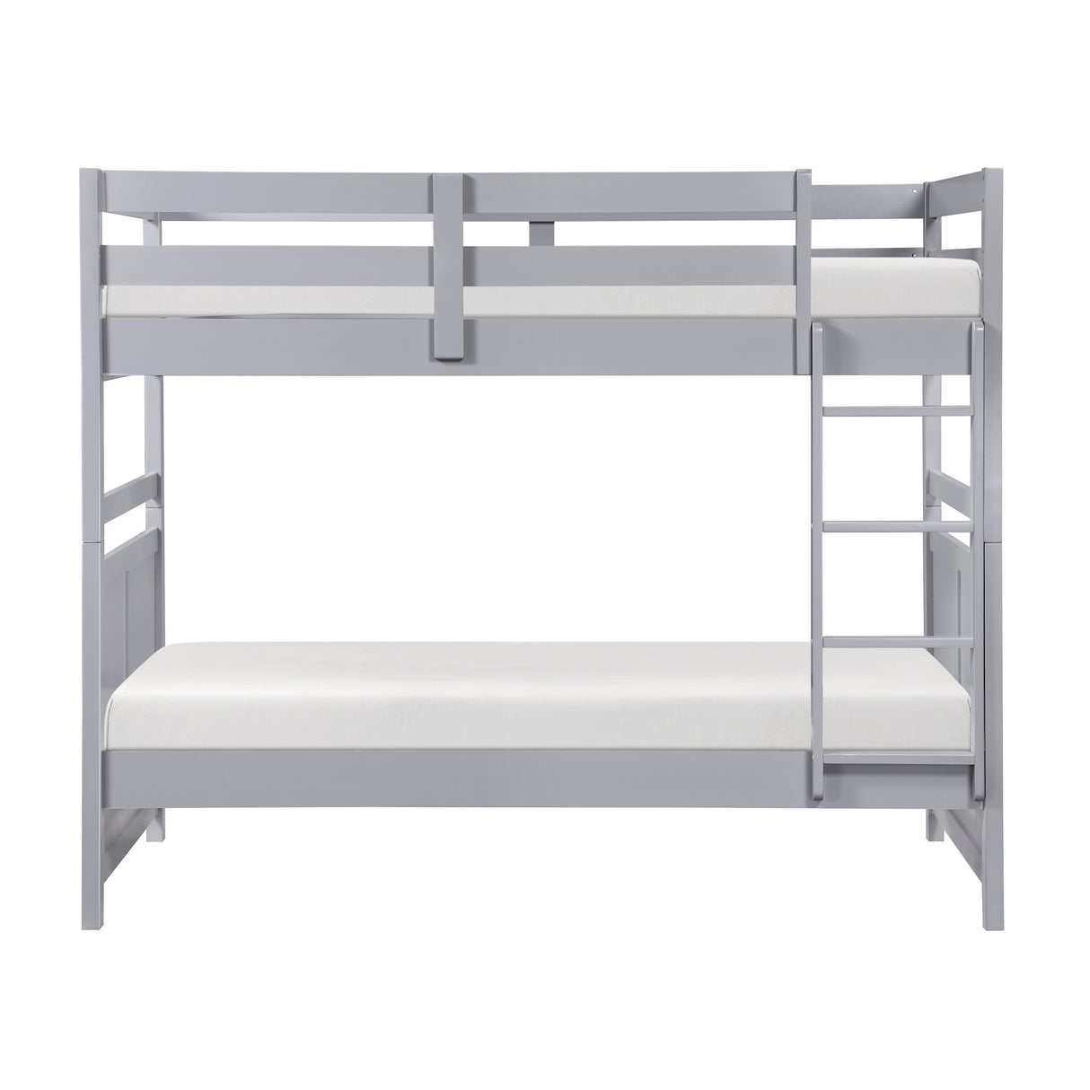 Sloane Gray Twin/Twin Bunk Bed from Homelegance - Luna Furniture