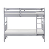 Sloane Gray Twin/Twin Bunk Bed from Homelegance - Luna Furniture