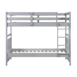 Sloane Gray Twin/Twin Bunk Bed from Homelegance - Luna Furniture
