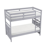 Sloane Gray Twin/Twin Bunk Bed from Homelegance - Luna Furniture