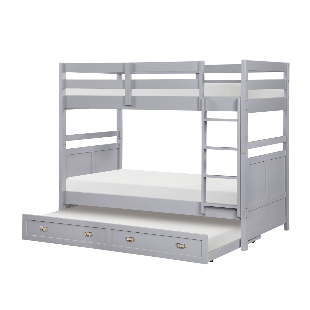 Sloane Gray Twin/Twin Bunk Bed from Homelegance - Luna Furniture