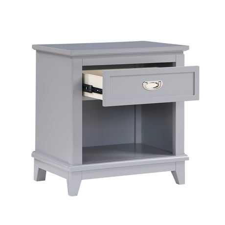 Sloane Gray Nightstand from Homelegance - Luna Furniture