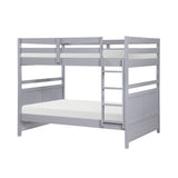 Sloane Gray Full/Full Bunk Bed from Homelegance - Luna Furniture