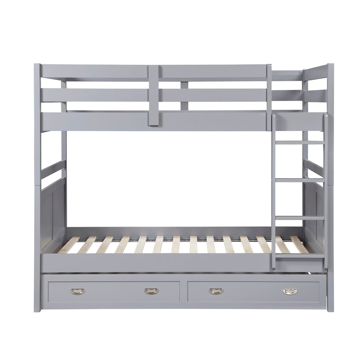 Sloane Gray Full/Full Bunk Bed from Homelegance - Luna Furniture