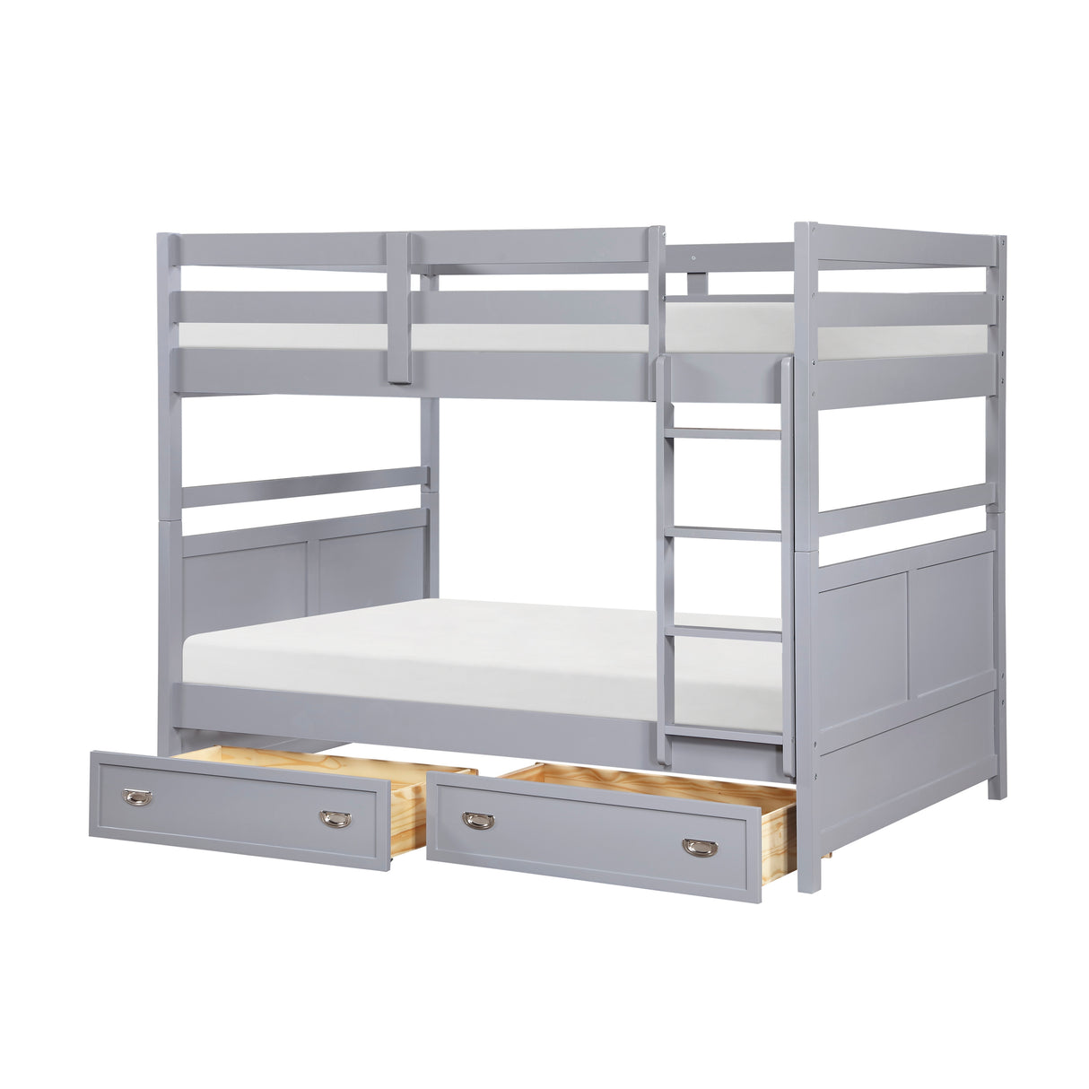 Sloane Gray Full/Full Bunk Bed from Homelegance - Luna Furniture
