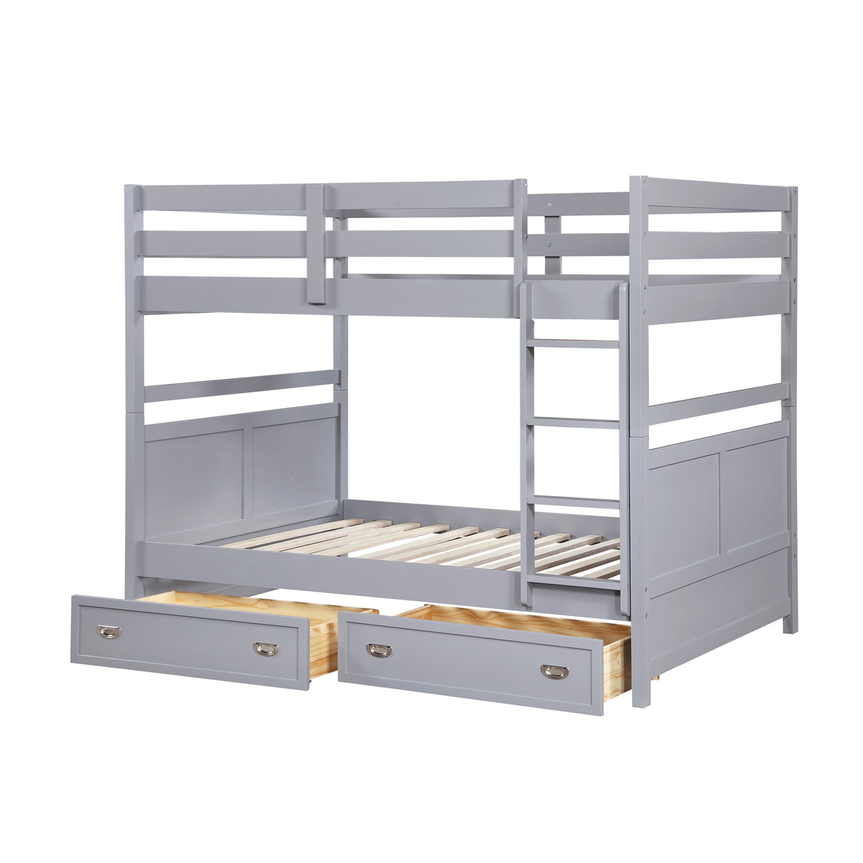 Sloane Gray Full/Full Bunk Bed from Homelegance - Luna Furniture