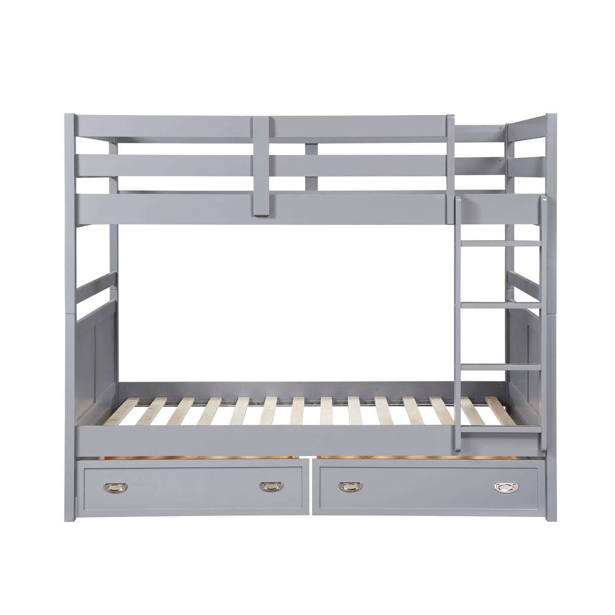 Sloane Gray Full/Full Bunk Bed from Homelegance - Luna Furniture