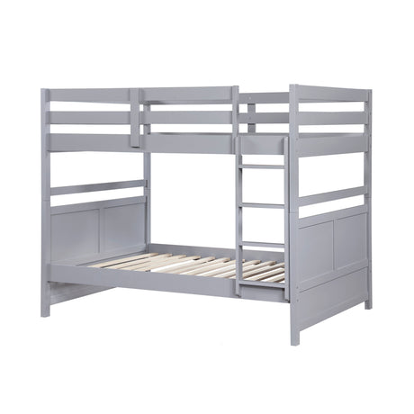 Sloane Gray Full/Full Bunk Bed from Homelegance - Luna Furniture