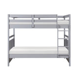 Sloane Gray Full/Full Bunk Bed from Homelegance - Luna Furniture