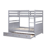 Sloane Gray Full/Full Bunk Bed from Homelegance - Luna Furniture