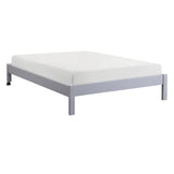 Sloane Gray Twin/Full Loft Bunk Bed with Chest and Hidden Desk from Homelegance - Luna Furniture