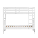 Sloane White Twin/Twin Bunk Bed from Homelegance - Luna Furniture