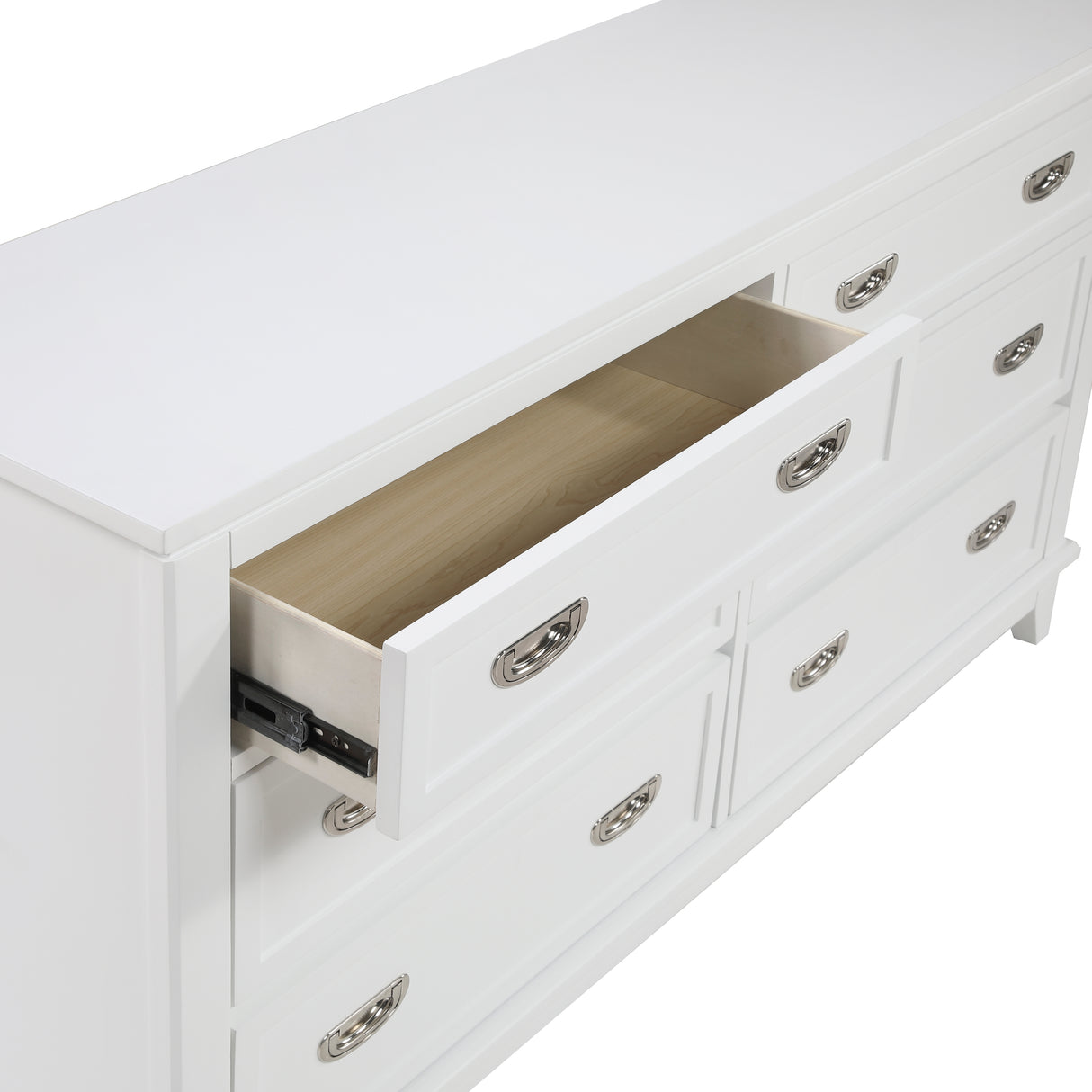 Sloane White Dresser from Homelegance - Luna Furniture