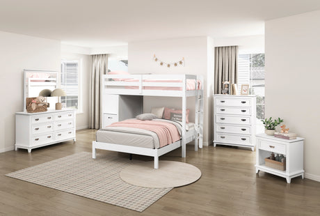 Sloane White Dresser from Homelegance - Luna Furniture