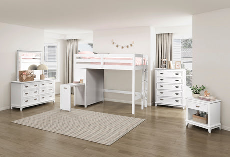 Sloane White Chest from Homelegance - Luna Furniture