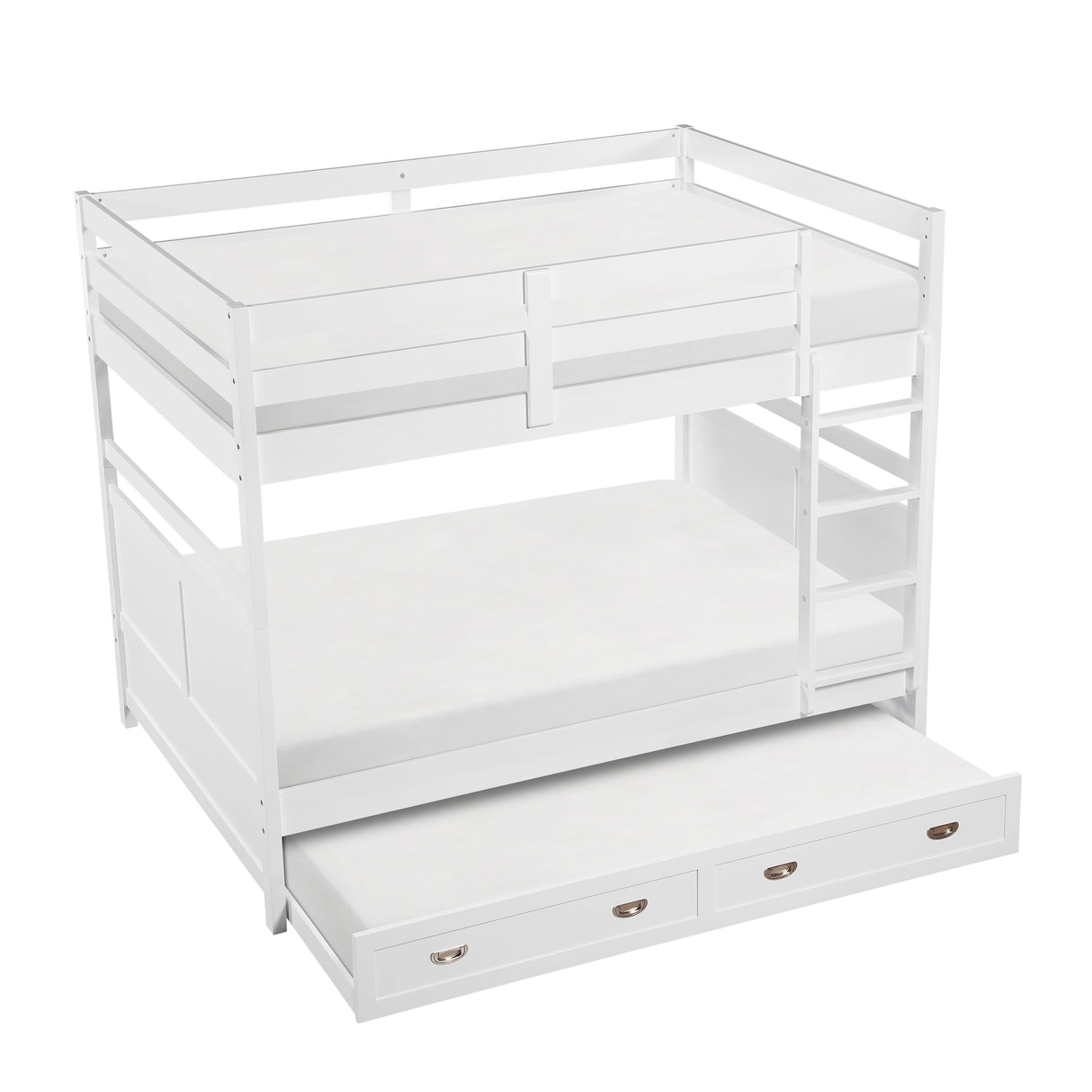 Sloane White Full/Full Bunk Bed from Homelegance - Luna Furniture
