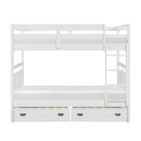 Sloane White Full/Full Bunk Bed from Homelegance - Luna Furniture