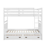 Sloane White Full/Full Bunk Bed from Homelegance - Luna Furniture