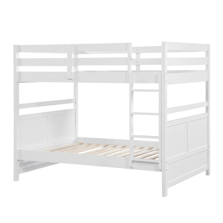 Sloane White Full/Full Bunk Bed from Homelegance - Luna Furniture
