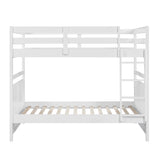Sloane White Full/Full Bunk Bed from Homelegance - Luna Furniture
