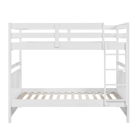 Sloane White Full/Full Bunk Bed from Homelegance - Luna Furniture