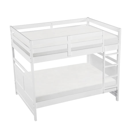 Sloane White Full/Full Bunk Bed from Homelegance - Luna Furniture