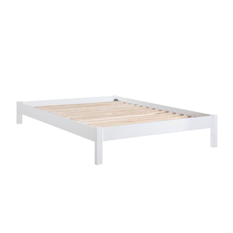 Sloane White Twin/Full Loft Bunk Bed with Chest and Hidden Desk from Homelegance - Luna Furniture