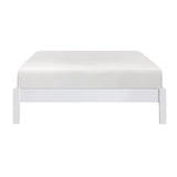 Sloane White Twin/Full Loft Bunk Bed with Chest and Hidden Desk from Homelegance - Luna Furniture