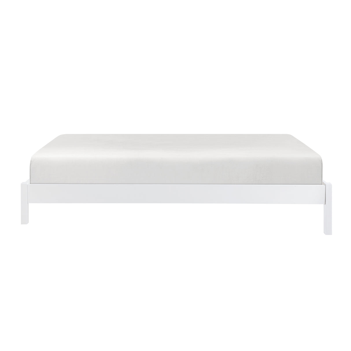 Sloane White Twin/Full Loft Bunk Bed with Chest and Hidden Desk from Homelegance - Luna Furniture