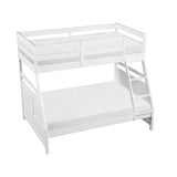 Sloane White Twin/Full Bunk Bed from Homelegance - Luna Furniture