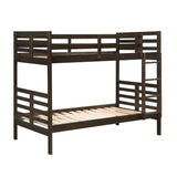 Darden Dark Brown Twin/Twin Bunk Bed from Homelegance - Luna Furniture