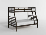 Darden Dark Brown Twin/Full Bunk Bed from Homelegance - Luna Furniture